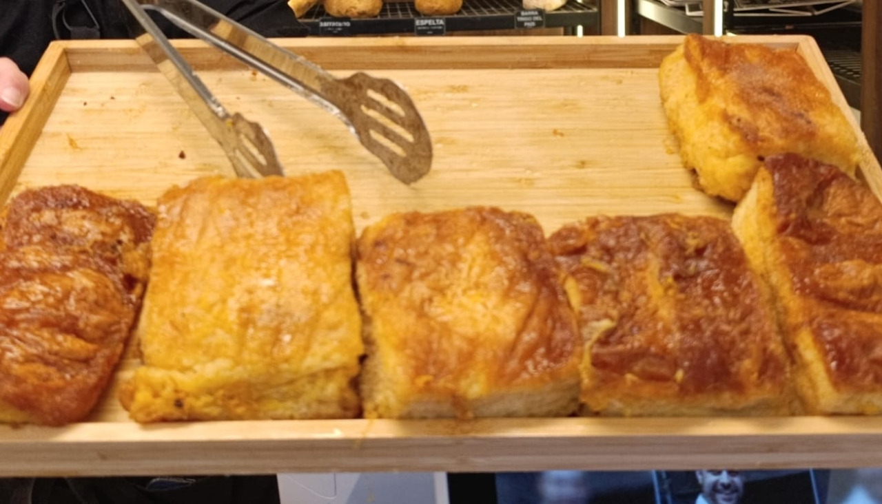 Torrijas en Pastelería Lorbé