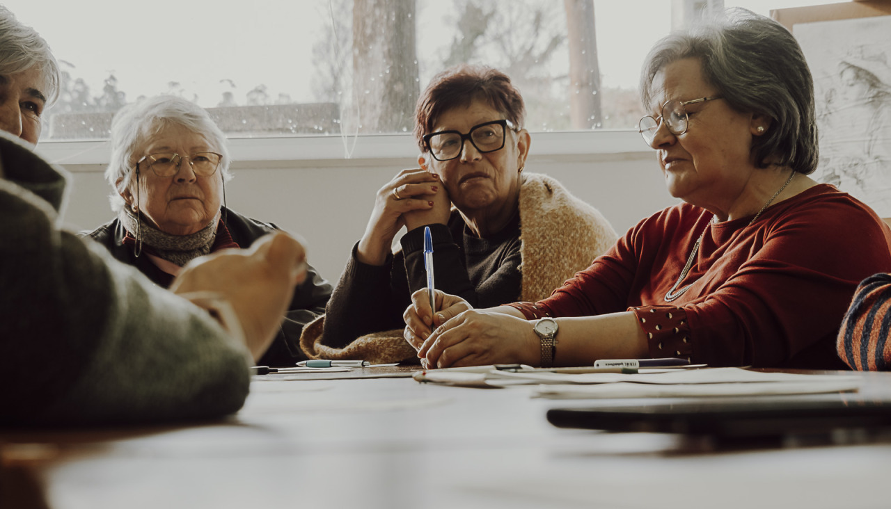 Mulleres de Xanrozo desenvolveron os obradoiros nos que crearon esta ‘Biblioteca de Sementes Ecofeminista