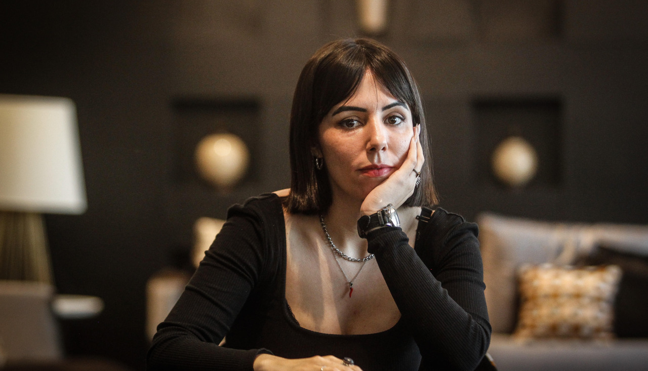 La escritora Sara Barquinero, en A Coruña