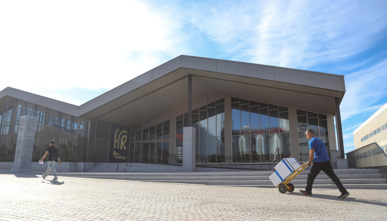 Exterior de la nueva sede de Hijos de Rivera