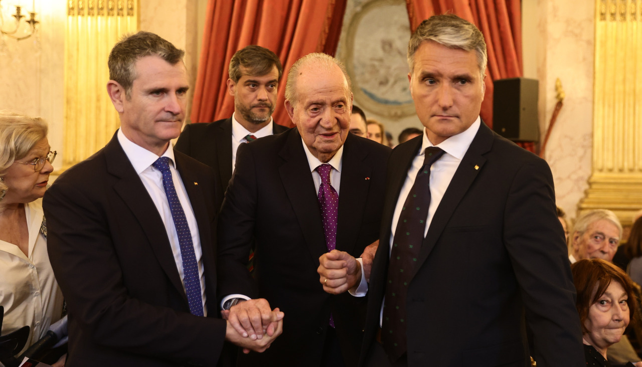 El rey Juan Carlos I en Francia