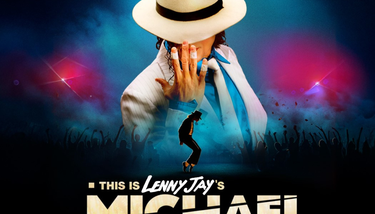 Cartel de 'This is Michael' en el palacio de la Ópera