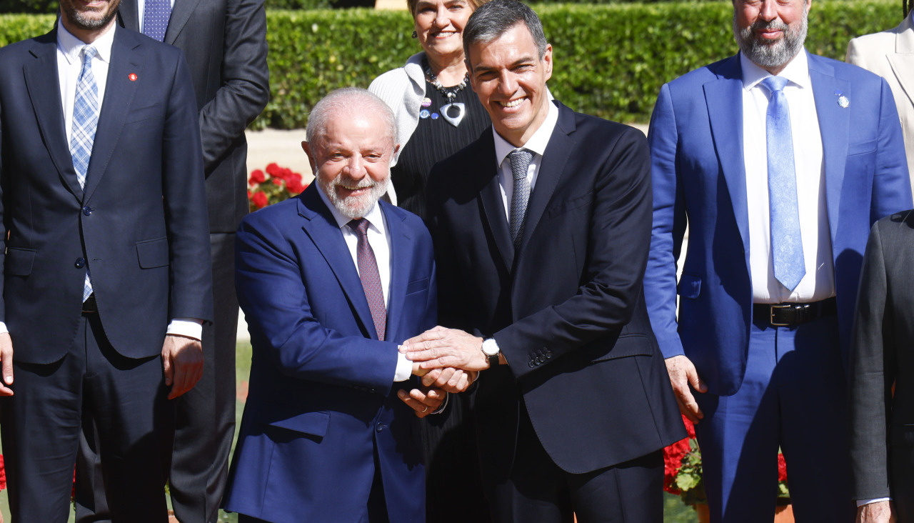 Pedro Sánchez y Lula da Silva