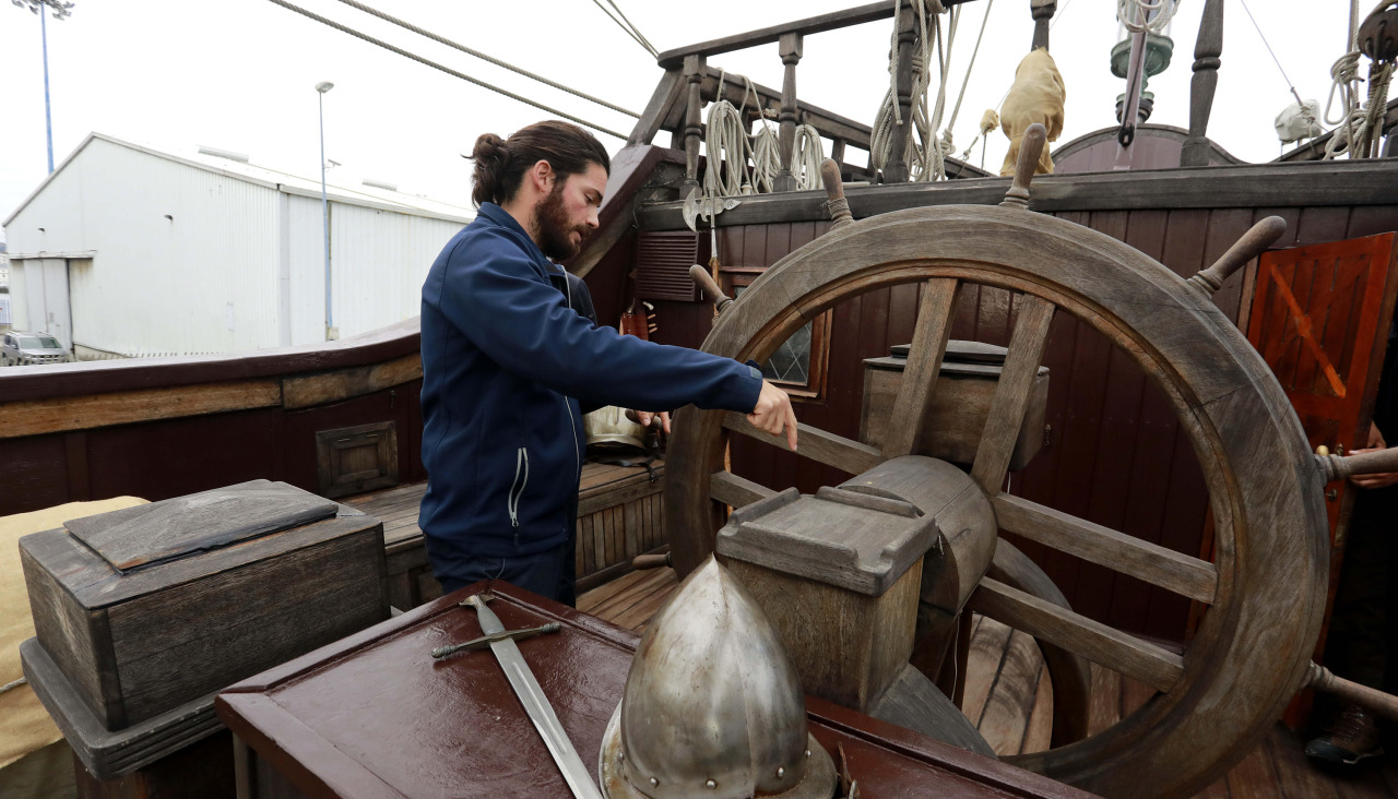 Interior del 'Galeón Andalucía'