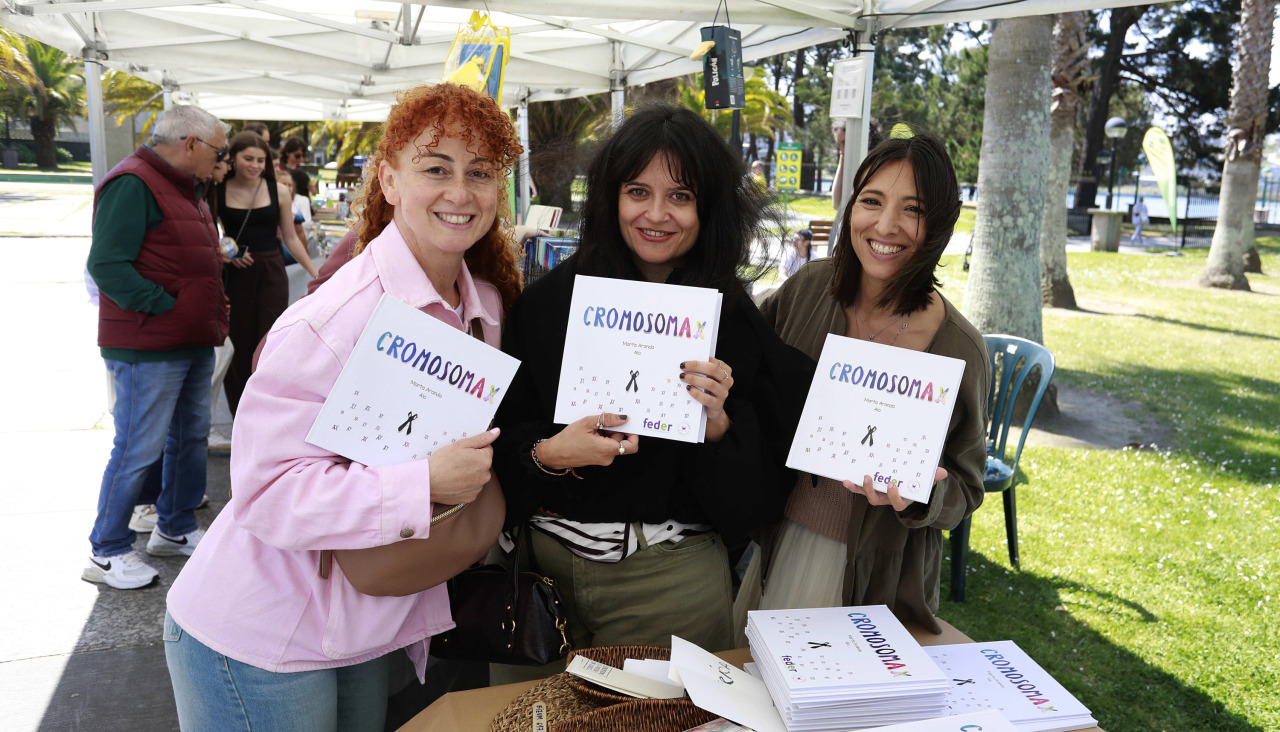 Instante de la feria literaria oleirense, este domingo