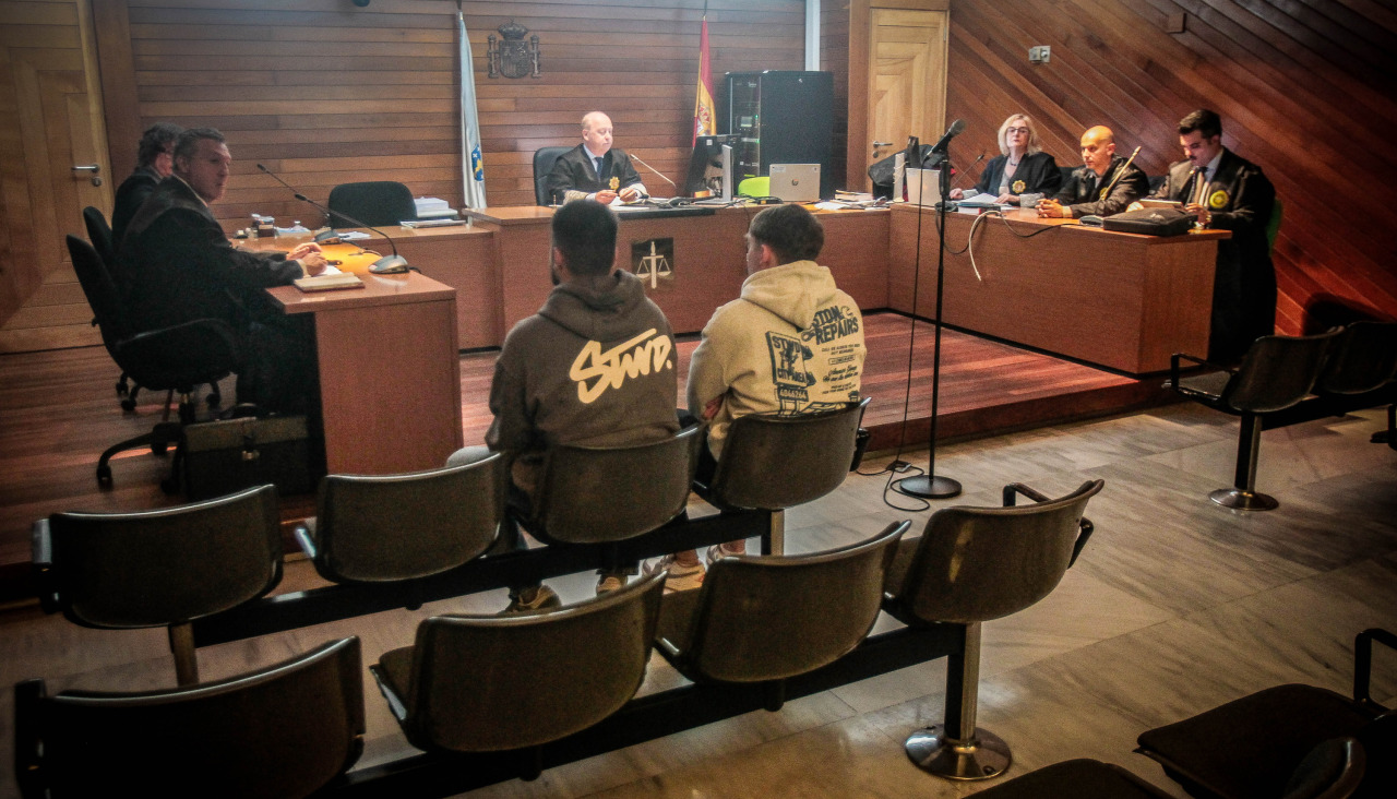 Los dos jóvenes condenados