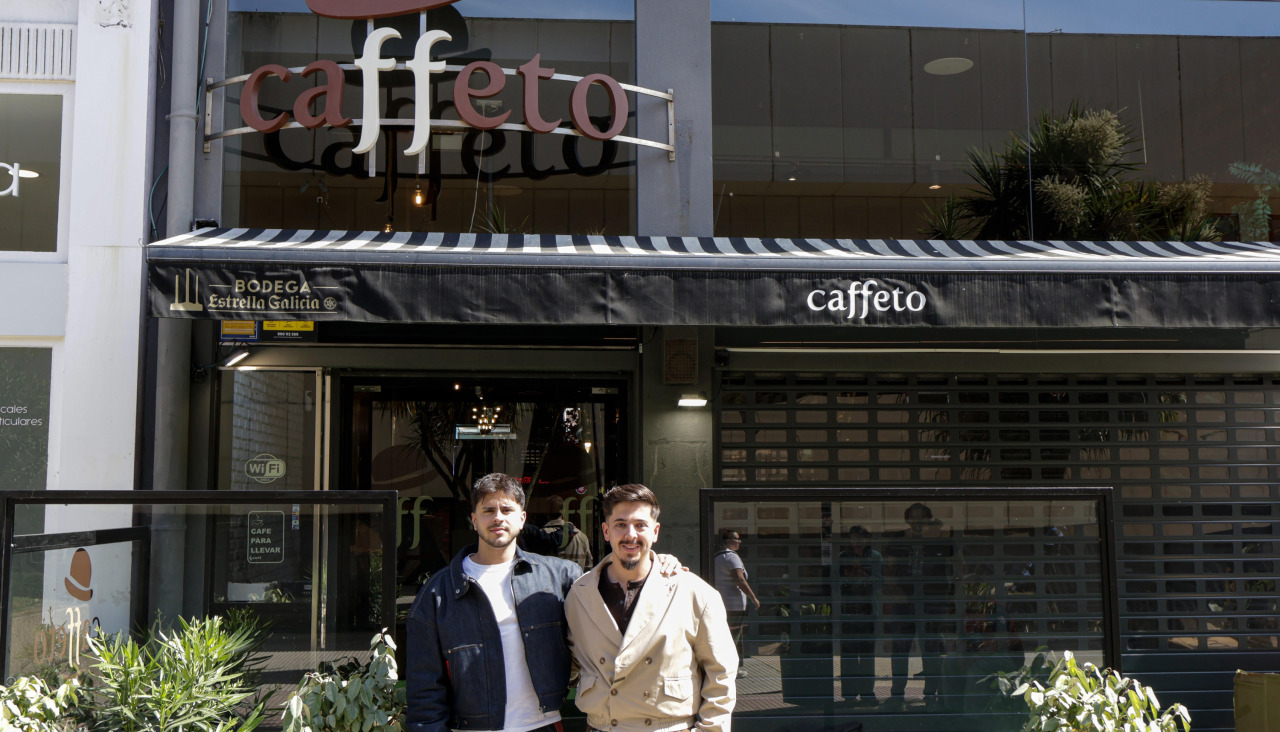 César y Dani López, a las puertas del Caffeto