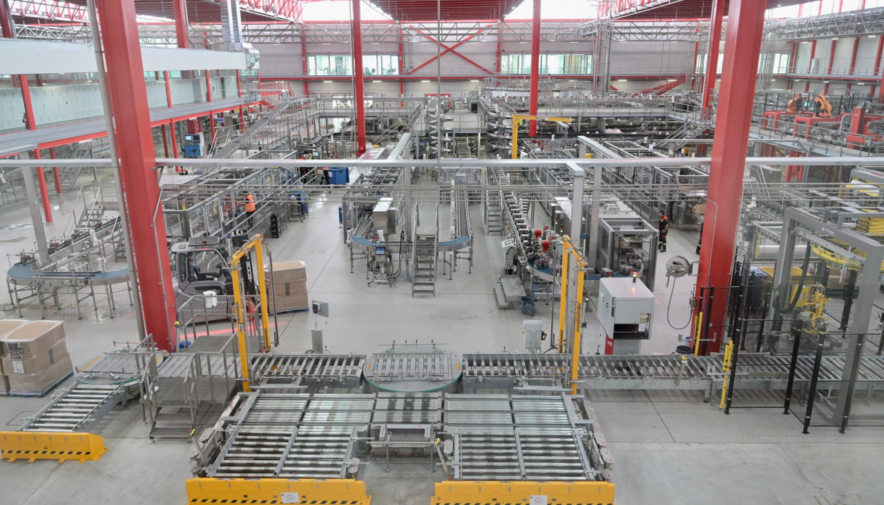 Fábrica de Estrella Galicia en Arteixo