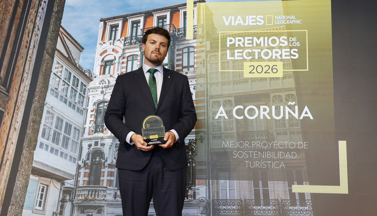 premioEl gerente del Consorcio de Turismo, Antón Álvarez