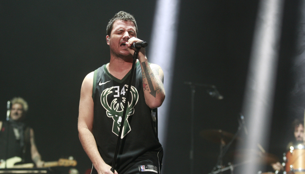Dani Martín, durante un concierto en el Coliseum en 2018
