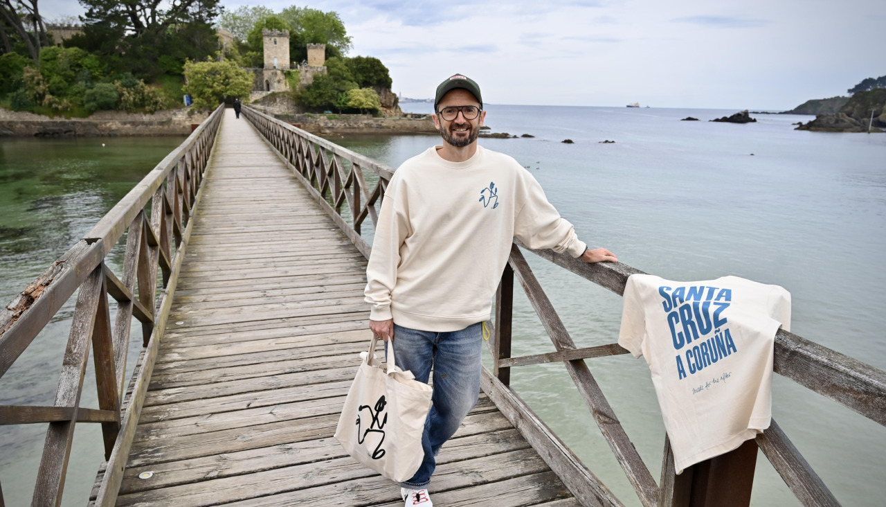Raúl Fernández, The Running Boy, en la pasarela del castillo de Santa Cruz