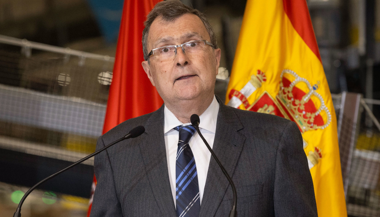Fotografía de archivo, tomada el 03/04/2025, del alcalde de Murcia, José Ballesta, que ha fallecido este domingo a los 67 años a consecuencia de un cáncer. EFE/Archivo/Marcial Guillén