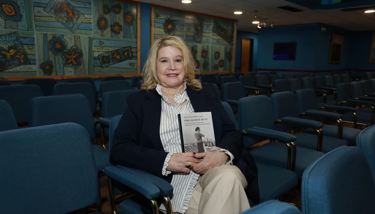 Mercedes Monmany, en A Coruña con su nuevo libro