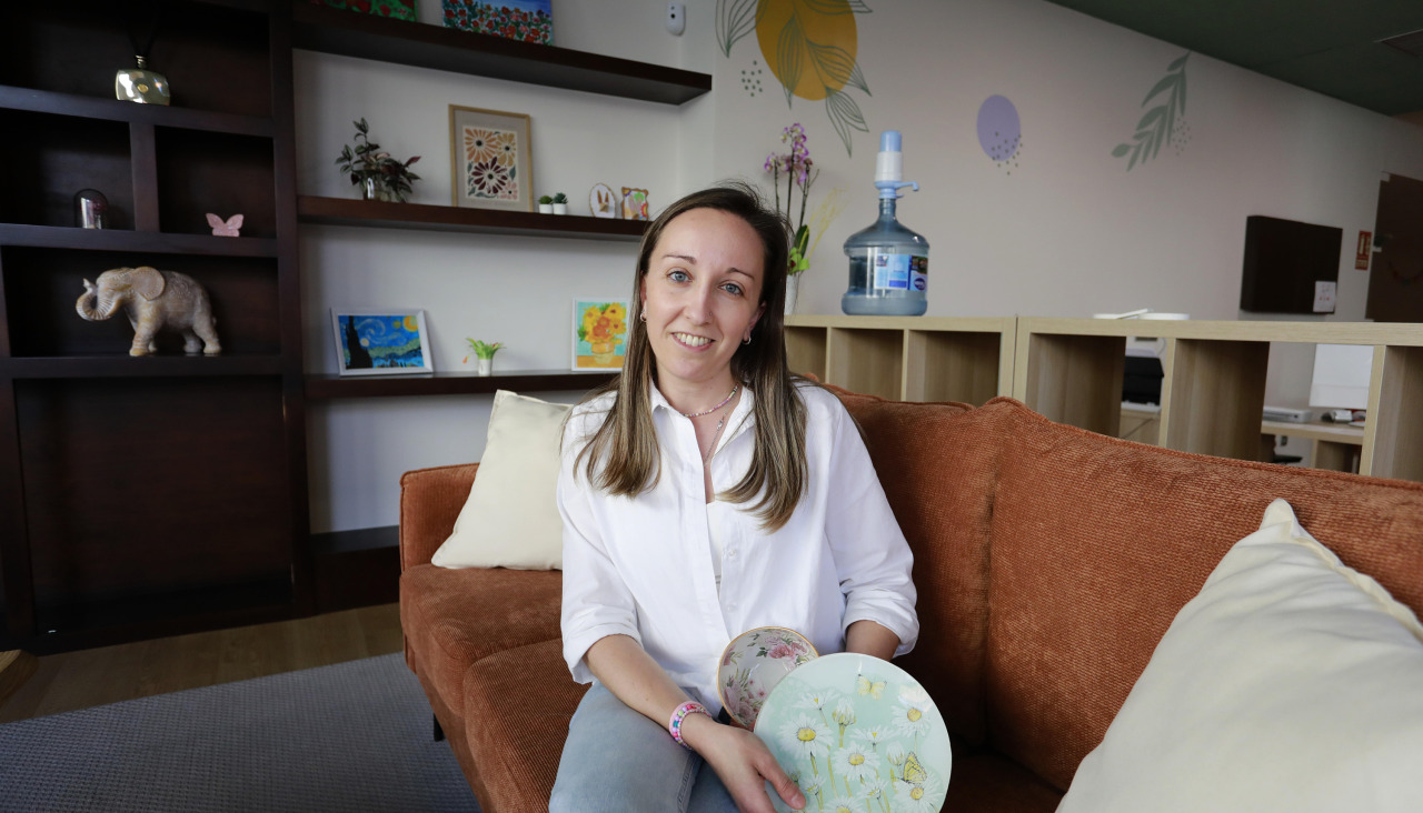 Pilar Caamaño, del taller creativo Enredarte