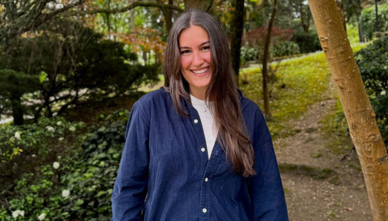 La estudiante de la UDC Jimena Cardona