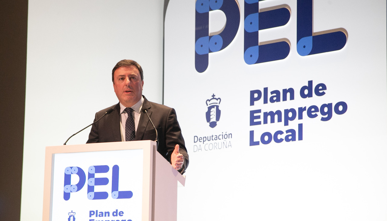 El presidente de la Diputación, Valentín González Formoso