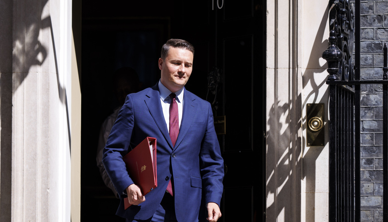 Wes Streeting llega al 10 de Downing Street