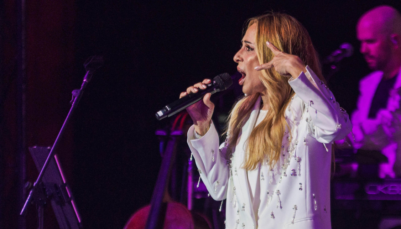 Marta Sánchez, esta noche, en el Palacio de la Ópera
