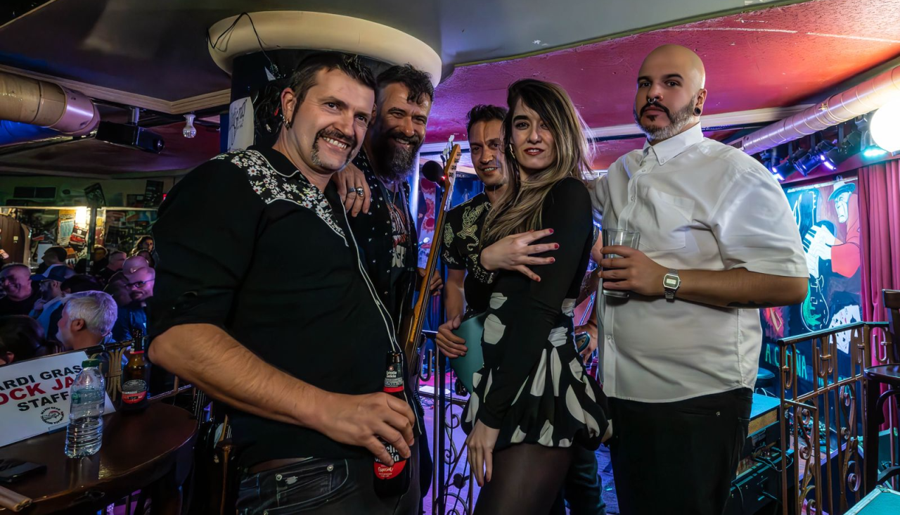 La banda base de la Rock Jam