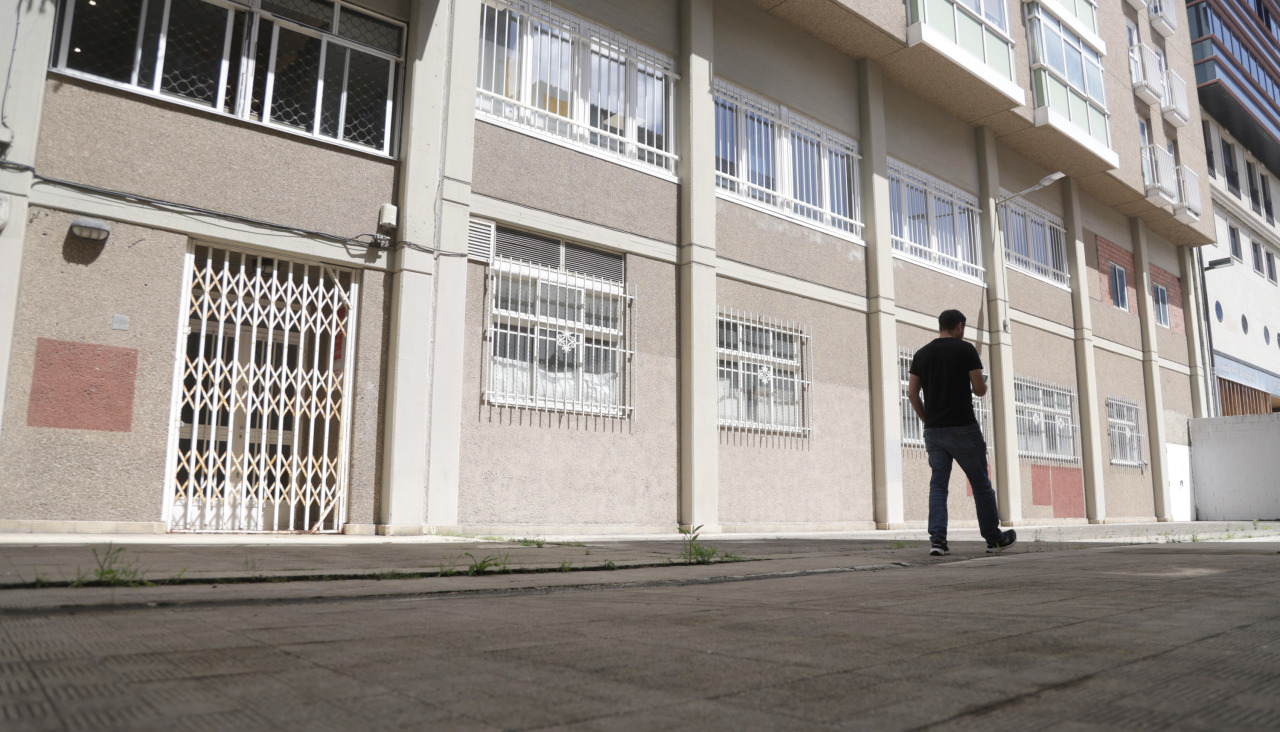 La sede del PSOE en Zalaeta