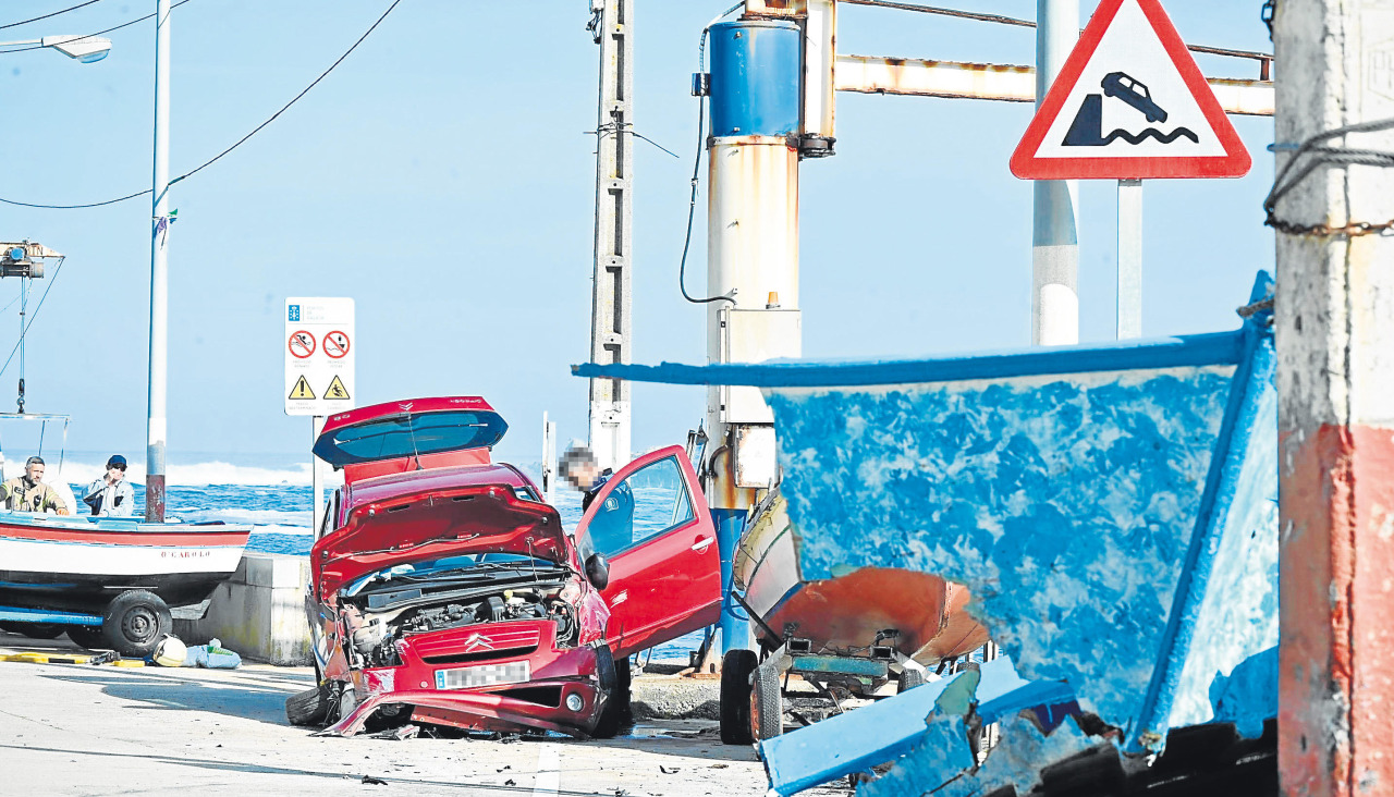 Accidente O Portiño