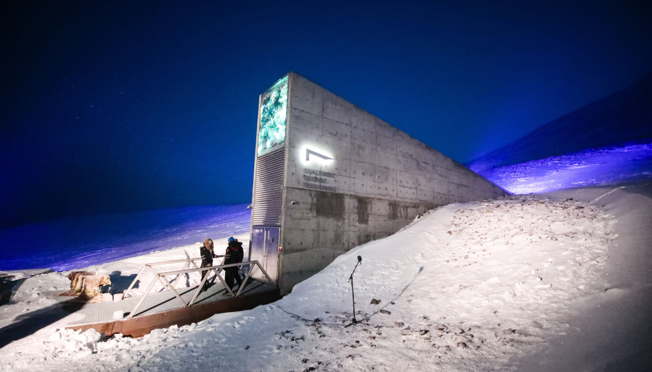 La Bóveda de Svalbard, ubicada en las islas noruegas del mismo nombre cerca del Polo Norte