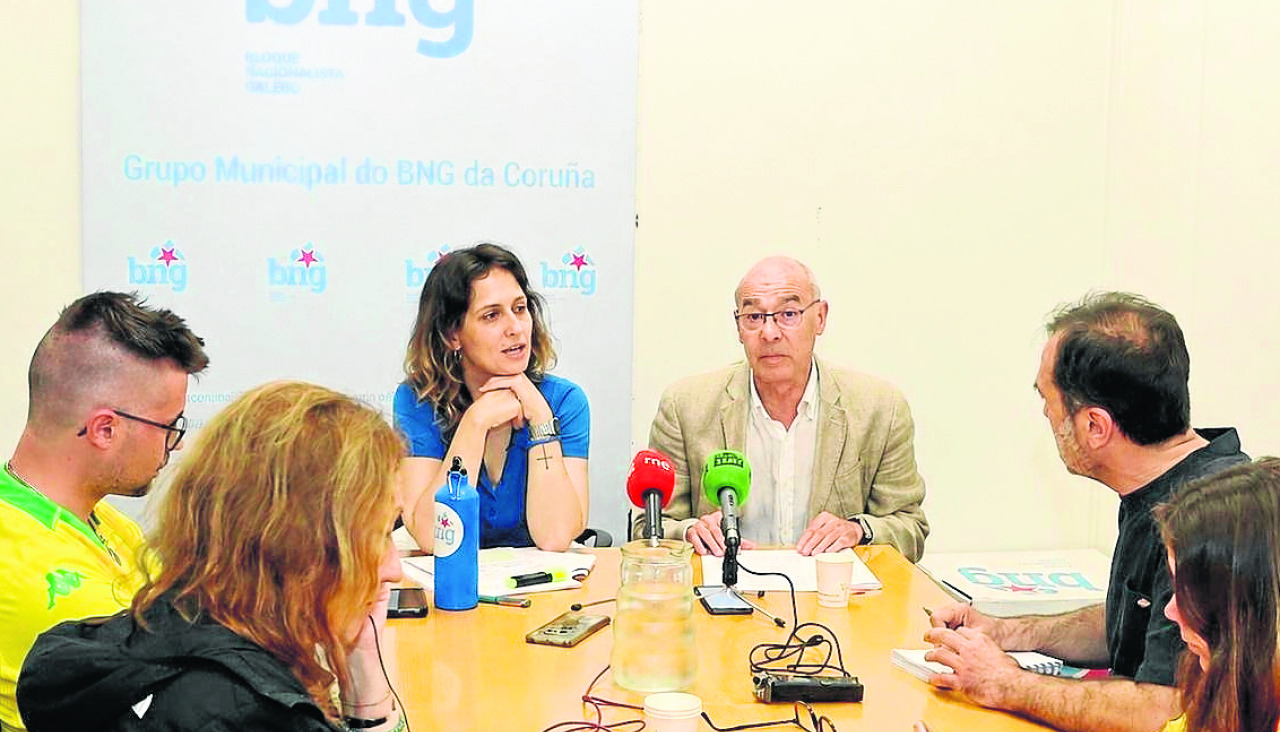 Avia Veira y Francisco Jorquera, este lunes