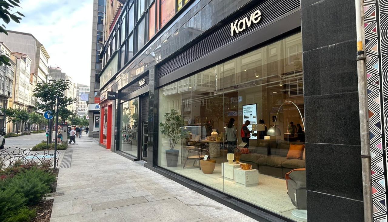 La nueva tienda de Kave Home en A Coruña