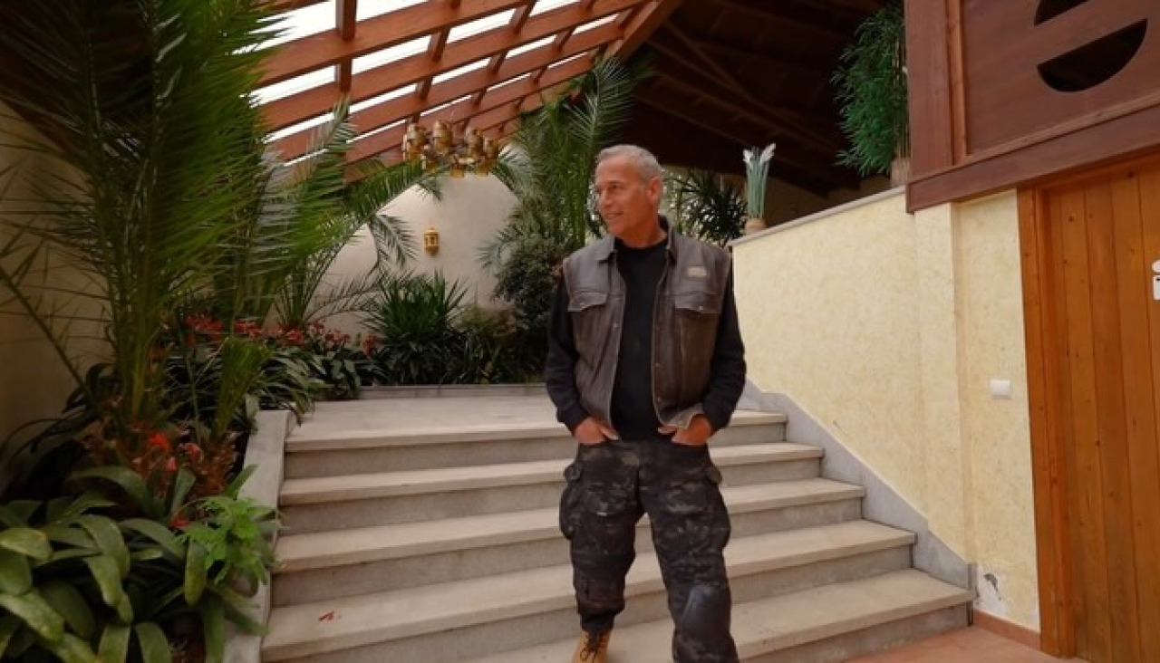Carlos Lozano en el restaurante As Rodas de Sada