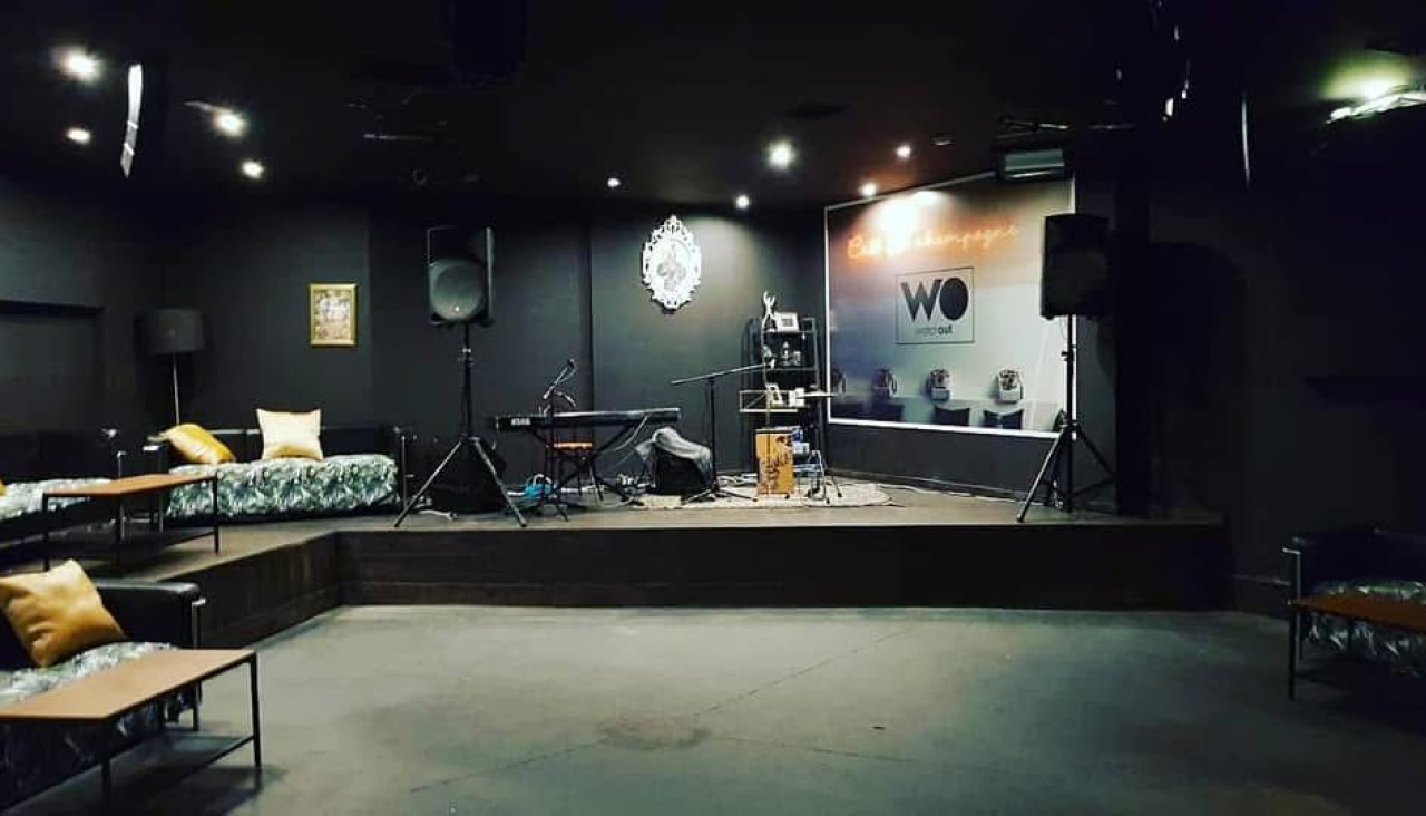 Interior de la discoteca Pirámide de A Coruña