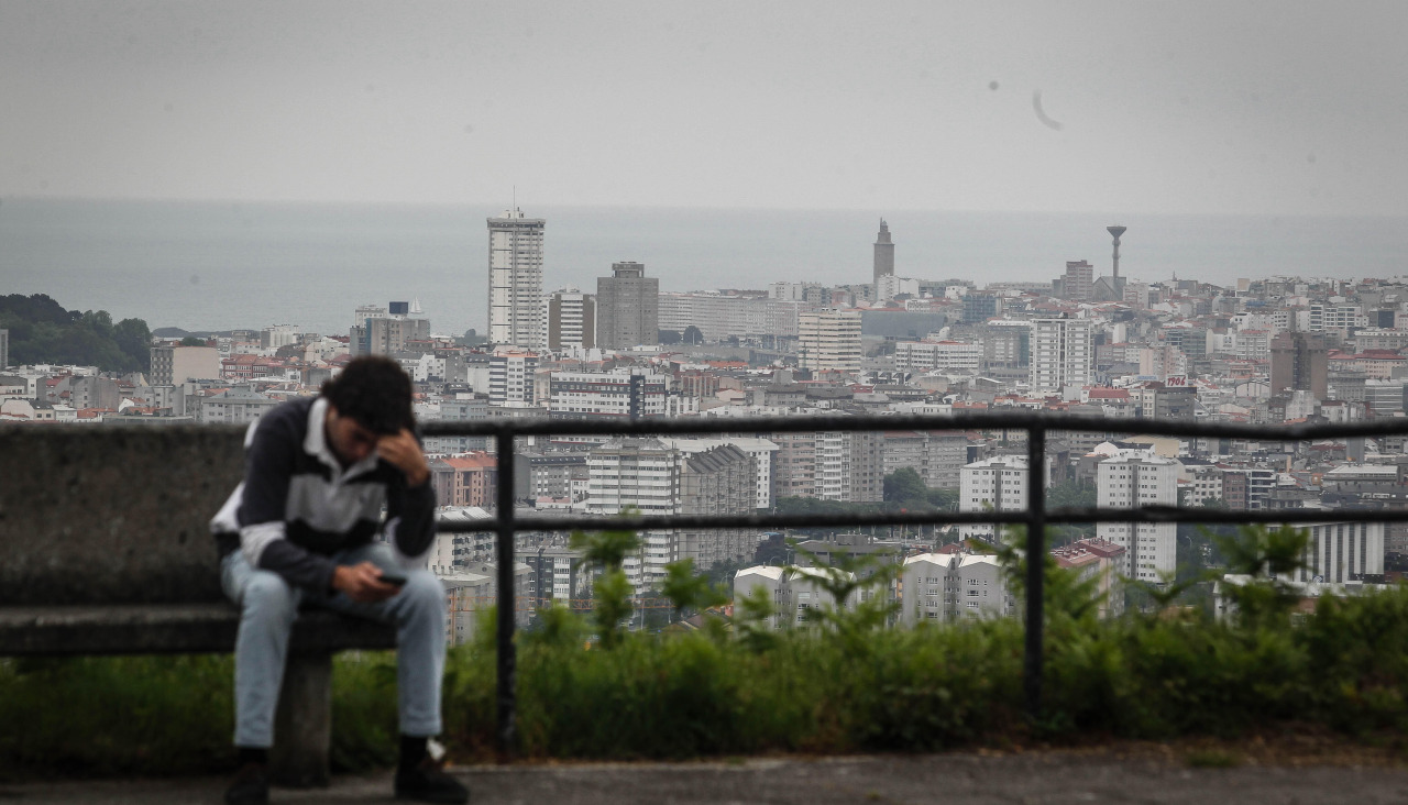 Vistas del parque inmobiliario de A Coruña