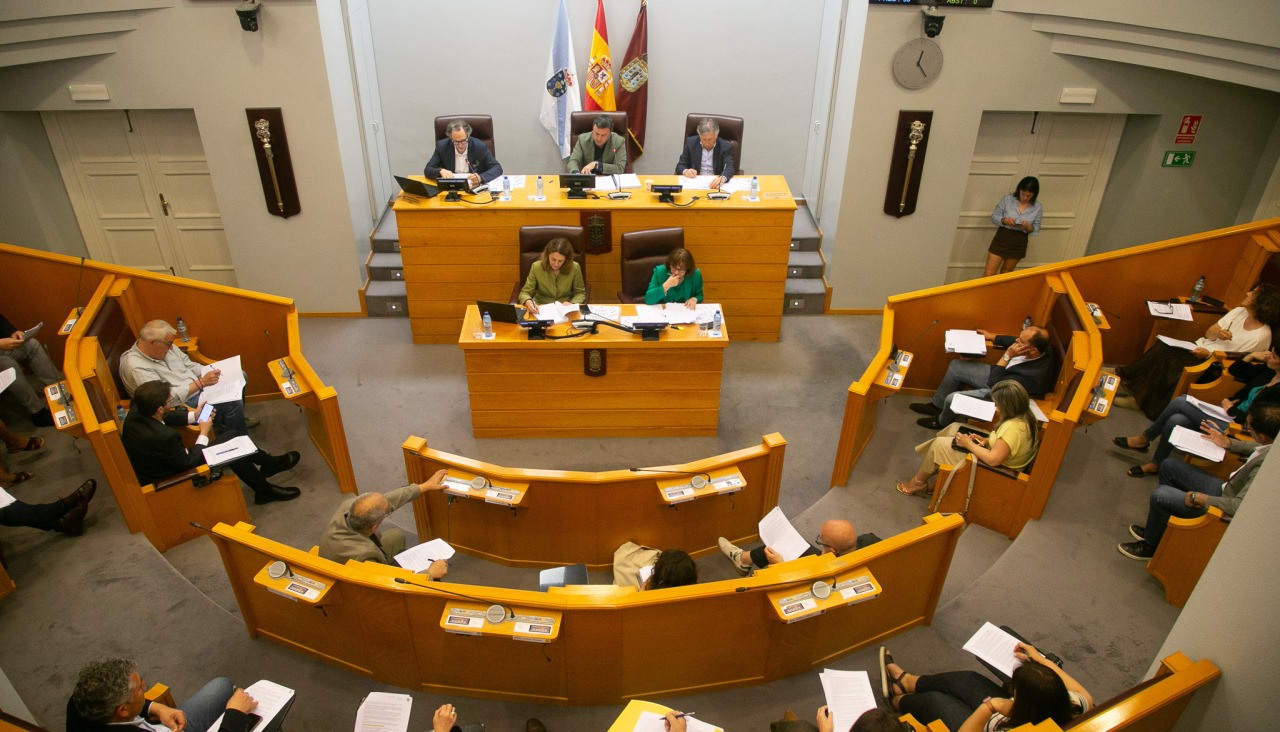 Pleno de la Diputación de A Coruña