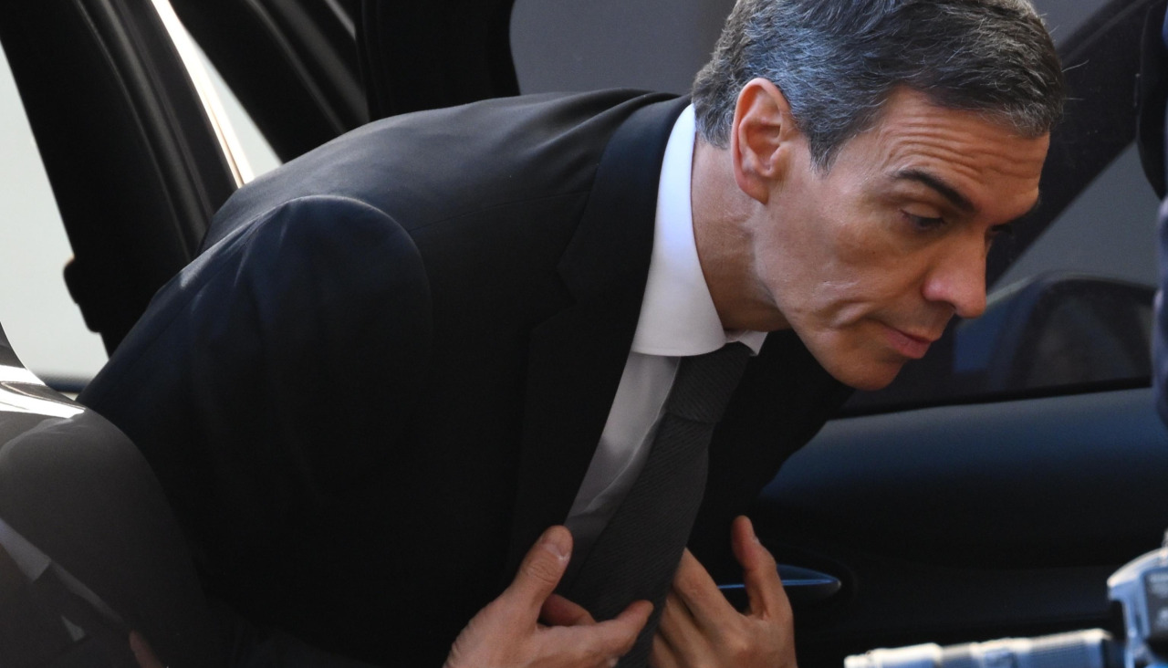 El presidente del Gobierno, Pedro Sánchez