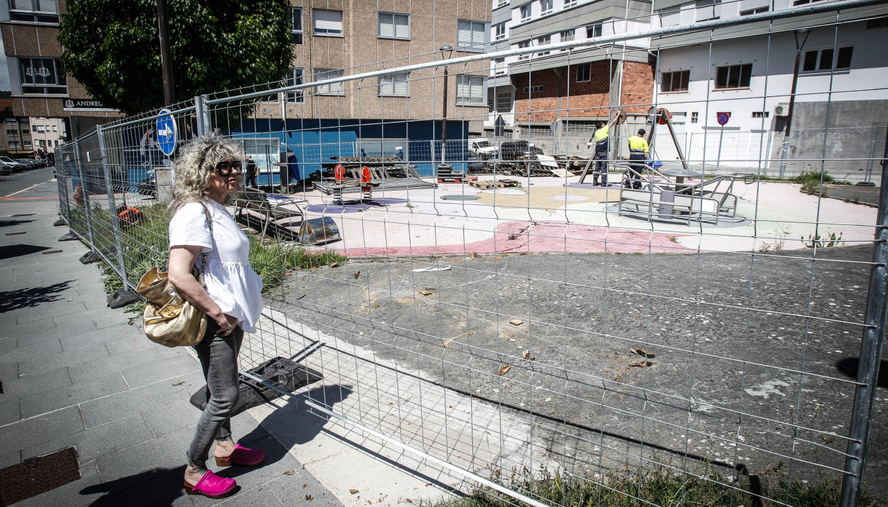 La alcaldesa, Diana Piñeiro, visitó la obras