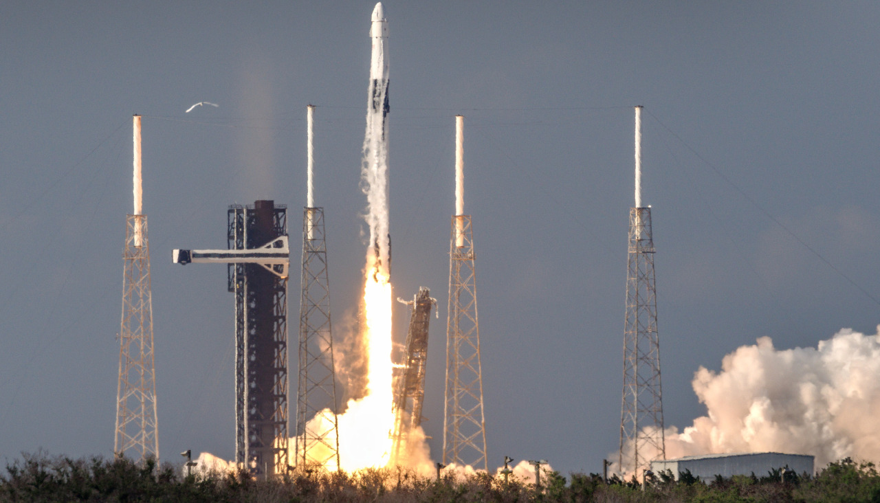 Uno de los lanzamientos de SpaceX