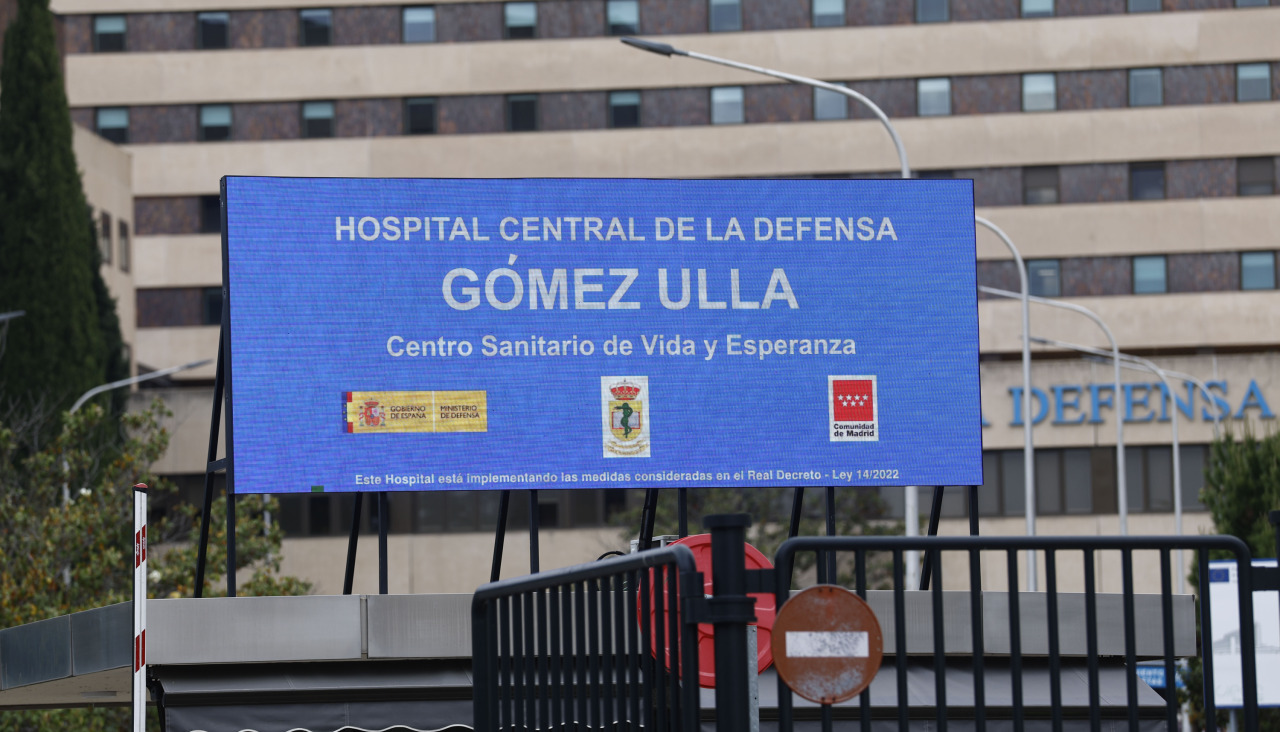Hospital Gómez Ulla, donde permanecen aislados los pasajeros del barco afectado por el brote de hantavirus