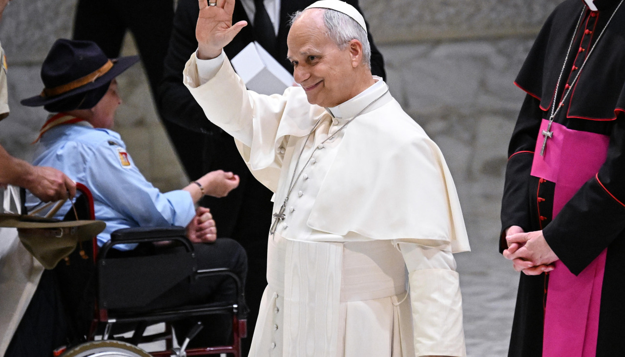 El papa León XIV, en el Vaticano