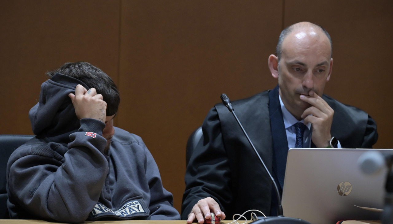 Yared Gestal, en el juicio