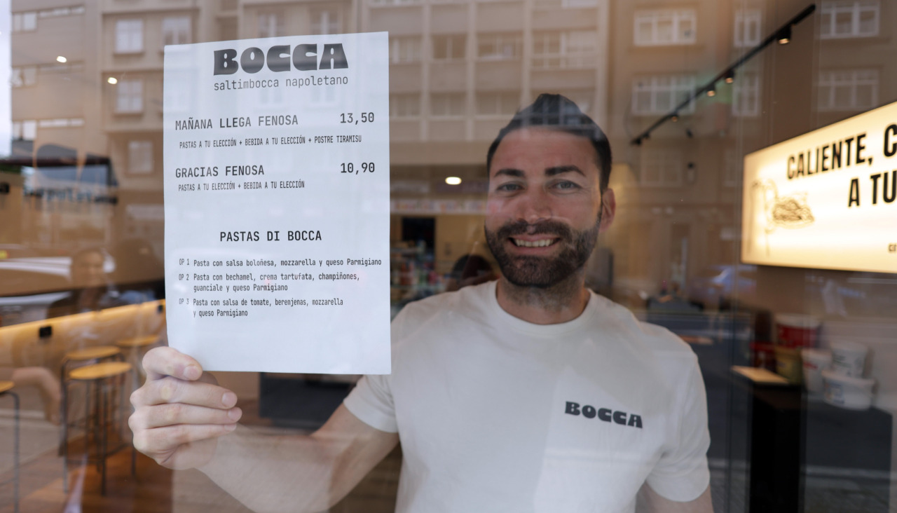 Luca Campanile, ayer, en Bocca | germán barreiros