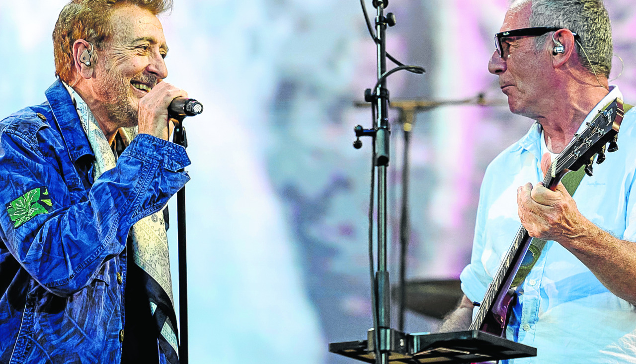 Manolo García y Quimi Portet, el pasado 24 de mayo en el Metropolitano
