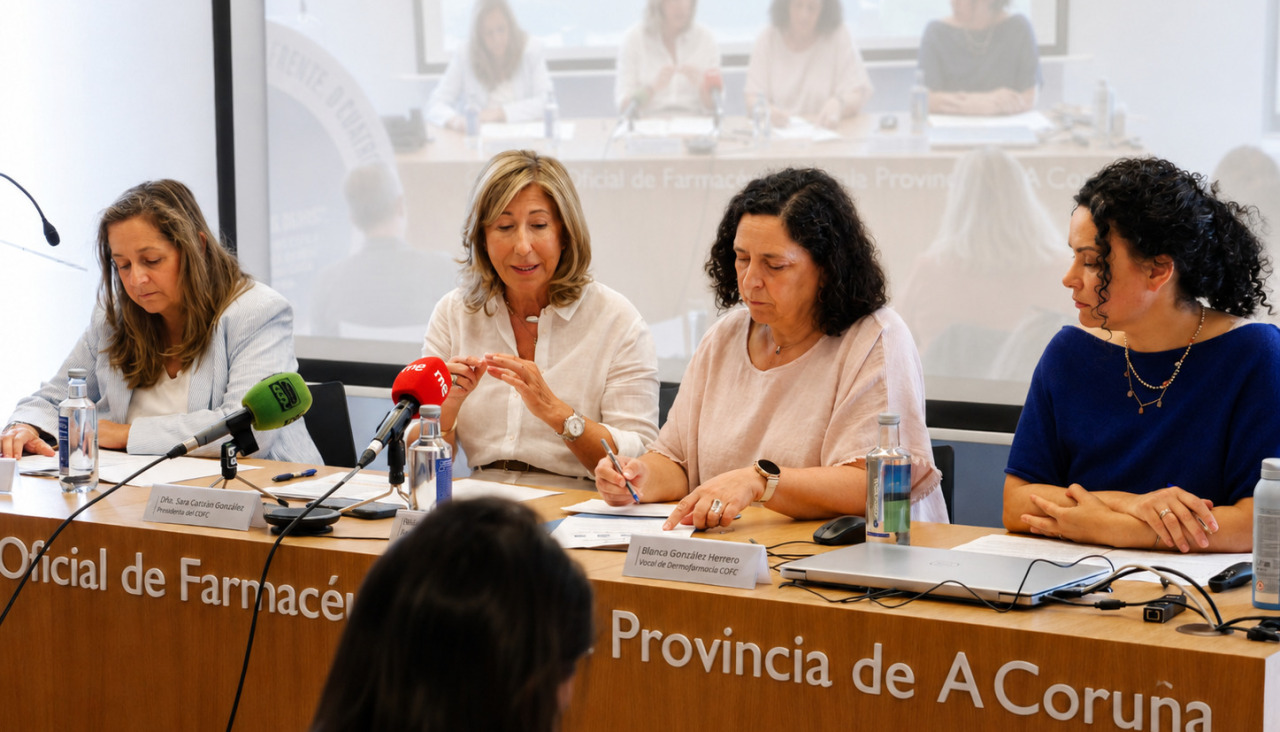Presentación de la campaña del COFC sobre fotoprotectores
