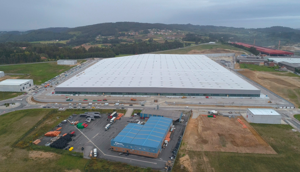 Centro logístico de Inditex en A Laracha