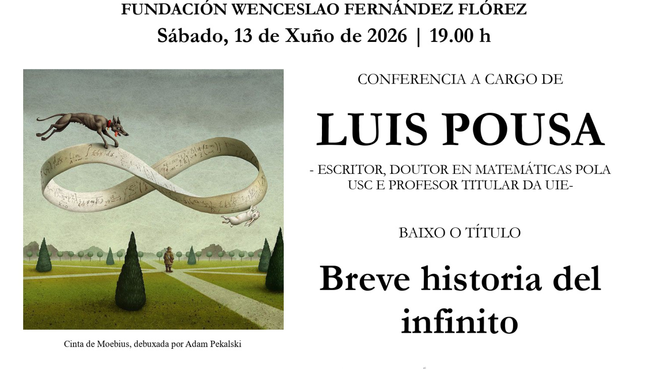 Cartel evento Luís Pousa