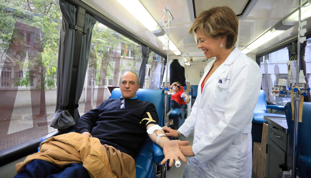 14 junio 2019 A Coruña.- El Día Mundial del Donante de Sangre se celebra, como cada año, el 15 de junio. La importancia de ser donantes, a través de un proceso sencillo y muy seguro, puede ser vital apra muchos enfermos. Los coruñeses realizaron 9.928 donaciones en 2018El autobús de donación estaba ayer frente a los juzgados