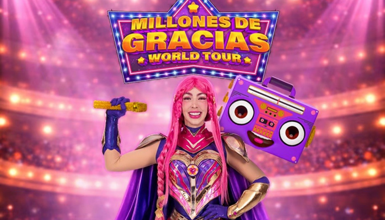 Cartel del nuevo espectáculo de Luli Pampín