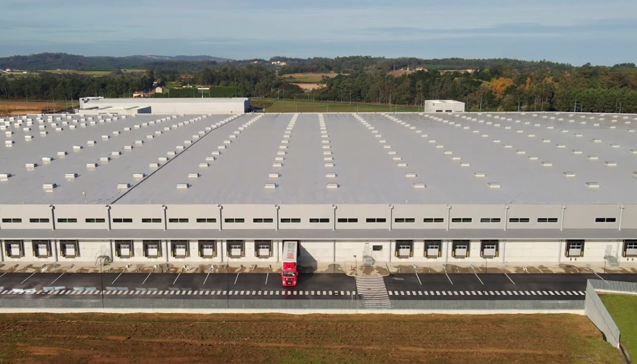 Centro logístico de Inditex en A Laracha