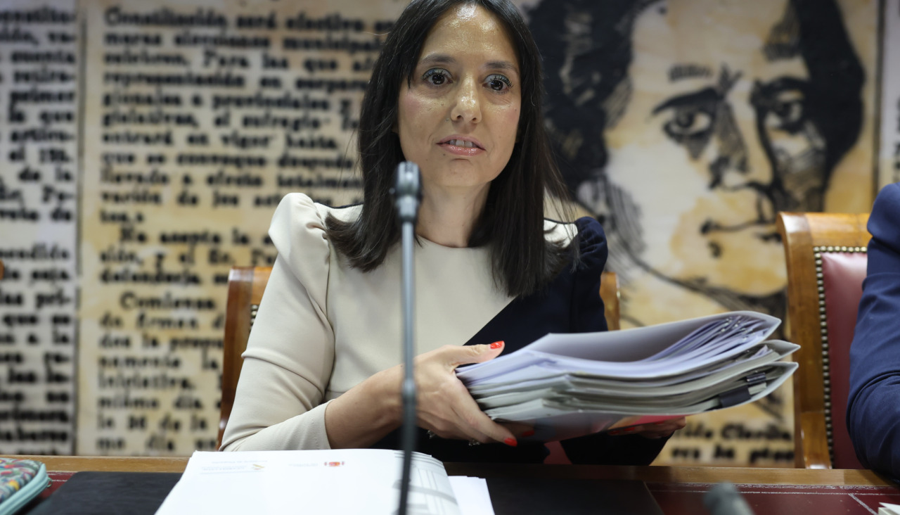 La directora general de la Guardia Civil, Mercedes González, comparece, a petición del PP, ante la comisión de Interior, este martes en el Senado