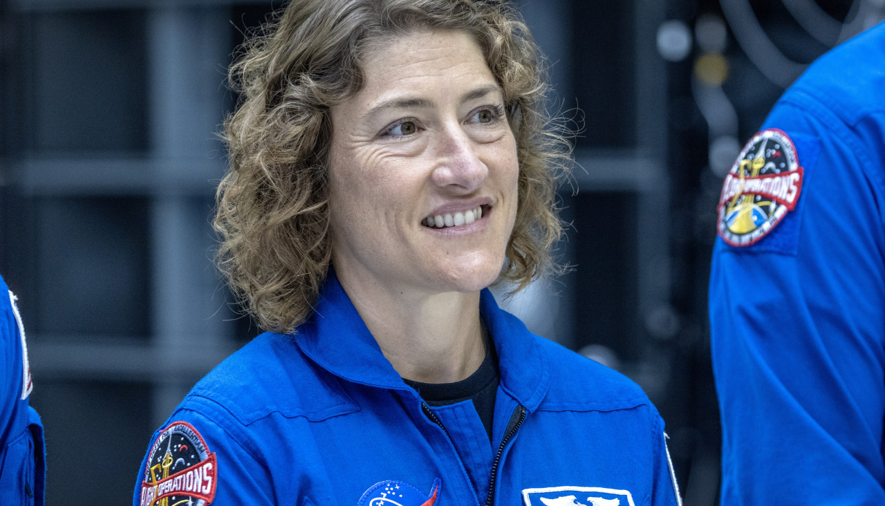 Foto de archivo, tomada el 8 de agosto de 2023, de la astronauta de la NASA Christina Koch