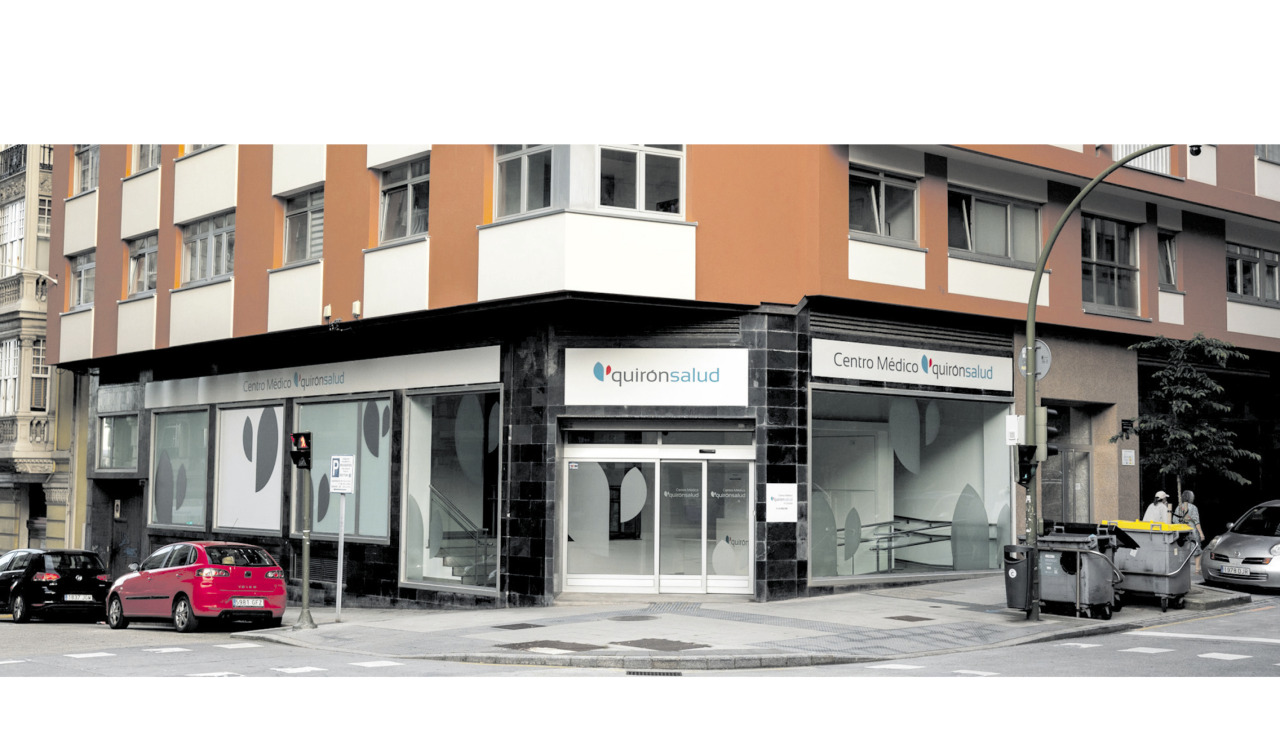 El Centro Médico Quirónsalud A Coruña, en la calle Federico Tapia | cedida