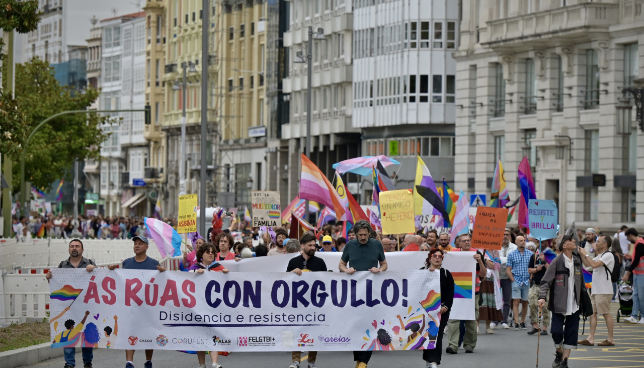 La marcha del Orgullo este domingo en A Coruña